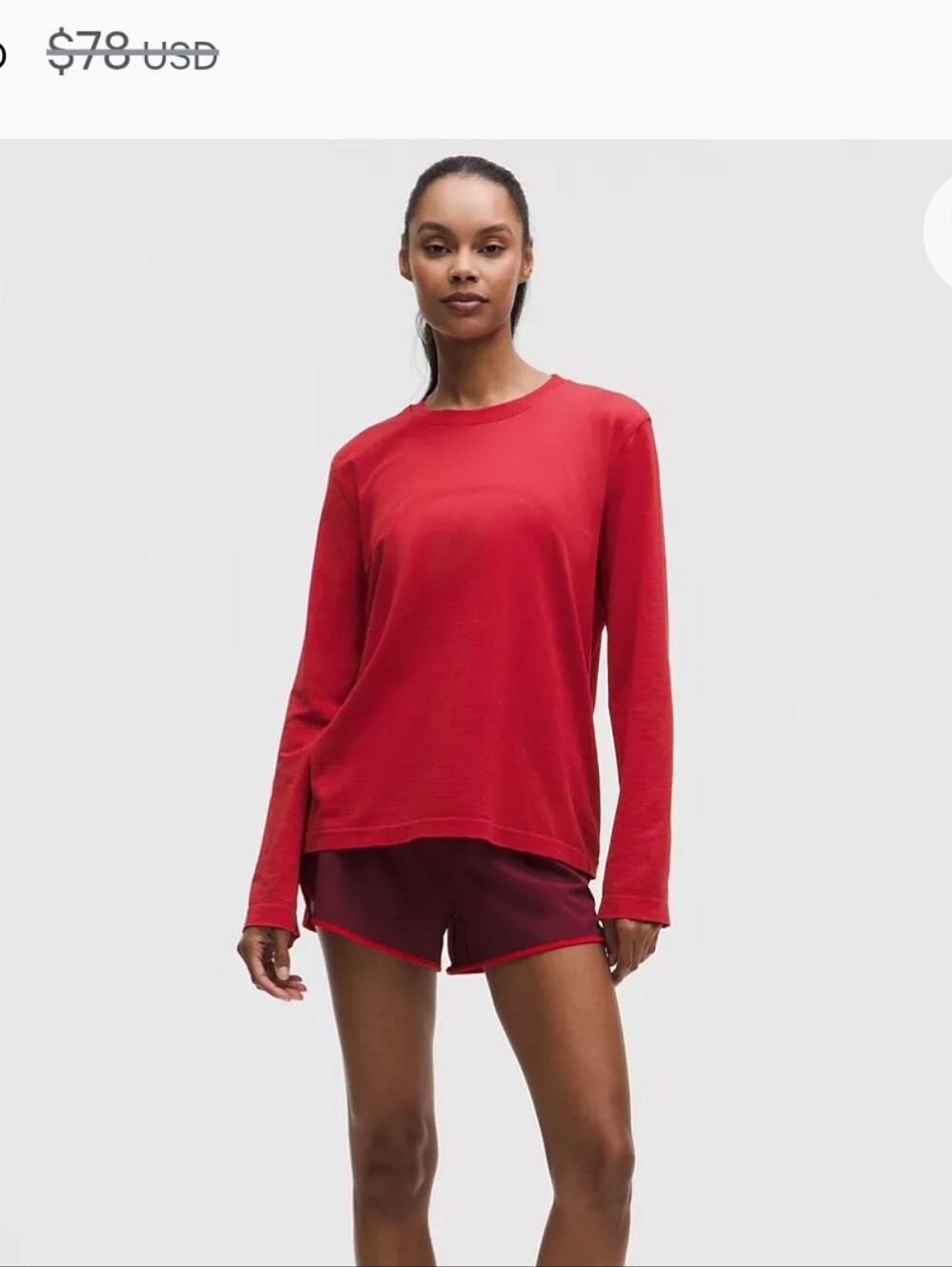 lululemon athletica Swiftly Relaxed Long-Sleeve Shirt Hip Length - Picture 4 of 4